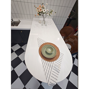 NW5819F Customize Color 10 Years Warranty OEM 6-30mm Big Slab Kitchen And Bathroom Heat Resistance Artificial Stone Sheets