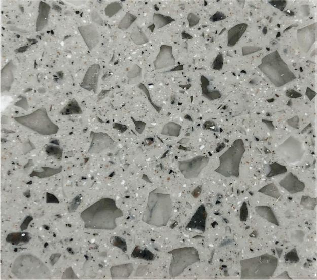 1529 10 ans Garantie Cuisine et salle de bain 6-30 mm d'épaisseur Résistance à la chaleur Matériau corian thermoformable pour comptoir 