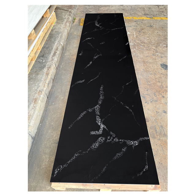 HW6801-2 Manufacturer 6-30mm Thickness Construction Material Big Slab Kitchen And Bathroom Non Porous Artificial Marble Sales