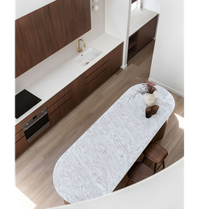 FP13017 Customize Color 10 Years Warranty OEM 6-30mm Big Slab Kitchen And Bathroom Heat Resistance Countertops Solid Surface