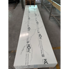 HW6812 Manufacturer Kitchen And Bathroom 6-30 Mm Thickness Stain Resistant Pure White Artificial Marble For Counter Top
