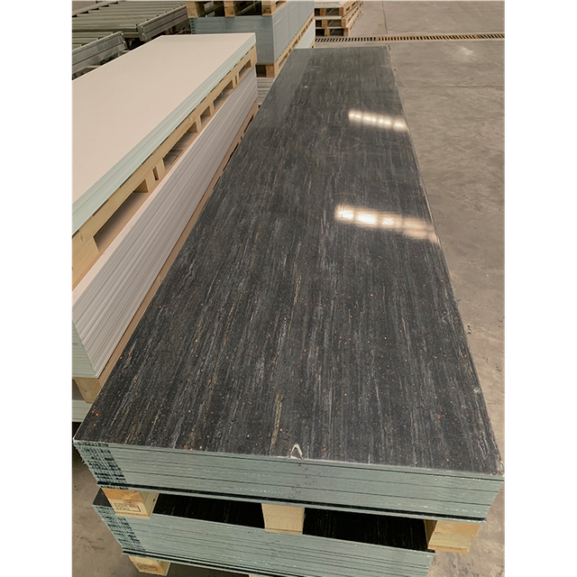  CW5865 10 Years Warranty Kitchen And Bathrrom Solid Surface Manufacturer 6-30mm Thickness Faux Marble Slab Table Top