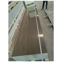 CW5822 Wooden Color 10 Years Warranty Kitchen And Bathroom 6-30 Mm Thickness Heat Resistance Samsung Solid Surface