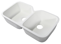 Kitchen And Bathroom Solid Surface Manufacturer 6-30mm Thickness Non Porous White Glossy Acrylic Sink