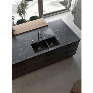 FP13023 Customize Color 10 Years Warranty OEM 6-30mm Big Slab Kitchen And Bathroom Heat Resistance Countertops Solid Surface