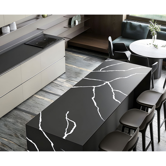 FP12008 Customize Color 10 Years Warranty OEM 6-30mm Big Slab Kitchen And Bathroom Heat Resistance Acrylic Solid Surface