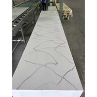 Manufacturer 6-30mm Thickness Construction Material Big Slab Kitchen And Bathroom Countertops Solid Surface