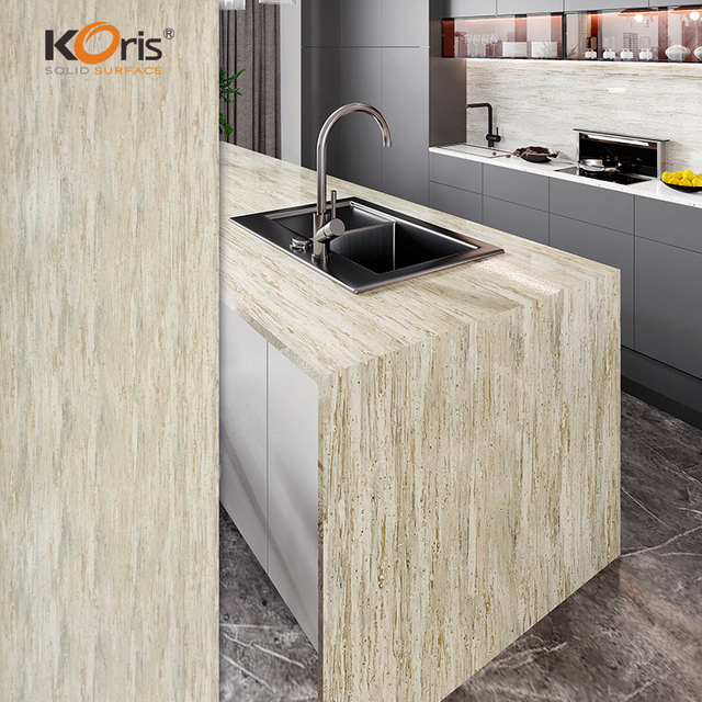 CW5845 10 ans Garantie Cuisine et salle de bain Fabricant de surface solide 6-30 mm épaisseur en pierre artificielle acrylique