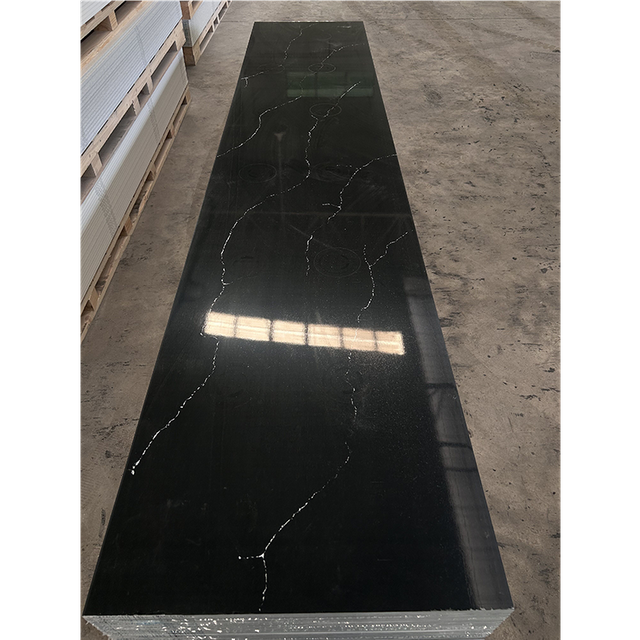 HW6813-1 Manufacturer 6-30mm Thickness Big Slab Kitchen And Bathroom Non Porous Marble Countertop