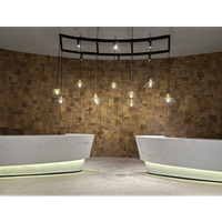  HW6801 Manufacturer Kitchen And Bathroom 6-30 Mm Thickness Stain Resistant Polyurethane Panels Stone For Counter Top