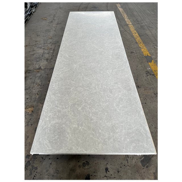 HW5807 Manufacturer Kitchen And Bathroom 6-30 Mm Thickness Heat Resistance Artificial Stone Wall Panel For Counter Top