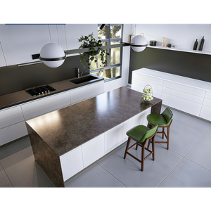 HW2802 10 Years Warranty OEM 6-30mm Big Slab Kitchen And Bathroom Heat Resistance Discount Solid Surface