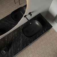 HW6833 Nouvelle couleur 10 ans Garantie 6-30 mm Cuisine et résistance à la chaleur de la salle de bain Surface solide en gros