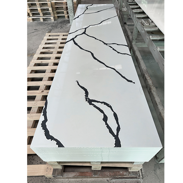 HW6826-2 New Color Kitchen And Bathroom Solid Surface Manufacturer 6-30 Mm Thickness Artificial Stone