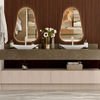 HW2802 Best Manufacturer Kitchen And Bathrrom Solid Surface Manufacturer 6-30mm Thickness Texture Acrylic Solid Surface