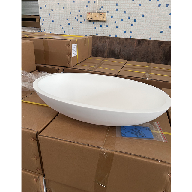 KS119 Marble artificiel meubles de salle de bain durable 