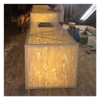 NW5809 Koris 10 Years Warranty Kitchen And Bathroom 6-30 Mm Thickness Heat Resistance Man-made Marble For Cabinet