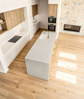 FP13014 New Color OEM 6-30mm Big Slab Kitchen And Bathroom Non Porous white engineered stone countertops