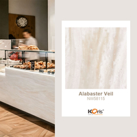 NW58115 10 Years Warranty OEM 6-30mm Big Slab Kitchen And Bathroom Heat Resistance Artificial Acrylic Solid Surface