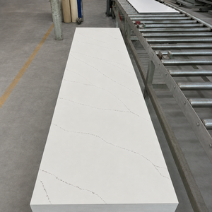 QW1041 Silica Free OEM 6-30mm Big Slab Kitchen And Bathroom Non Porous Engineered Stone Solid Surface Wholesale