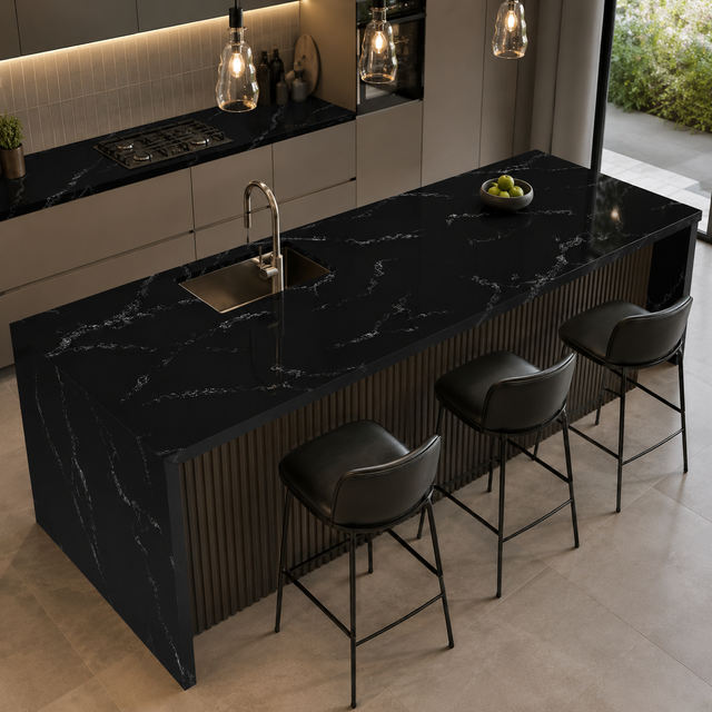 HW6801-2 3660*760*12mm Artificial Marble Table Top