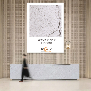 FP13018 10 Years Warranty OEM 6-30mm Big Slab Kitchen And Bathroom Heat Resistance acrylic artificial marble sheet