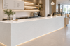 HW6804 6&12mm White Color Marble Solid Surface 